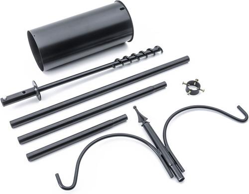 Show full view: Birds Choice Erva Pole Set with Squirrel Baffle Bird House, Medium slide 2 of 3