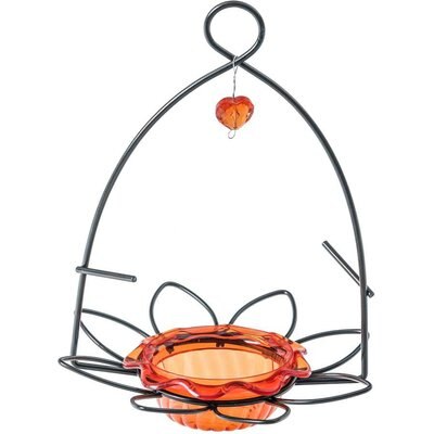 Birds Choice Birds Choice Oriole Flower Feeder, Orange, 3-oz