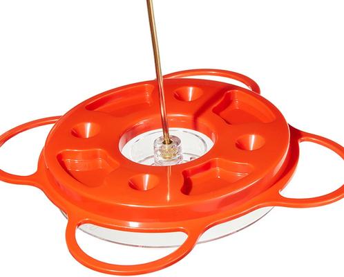Show full view: Birds Choice Oriole-Fest Feeder with Weather guard, Orange, 12-oz slide 2 of 9