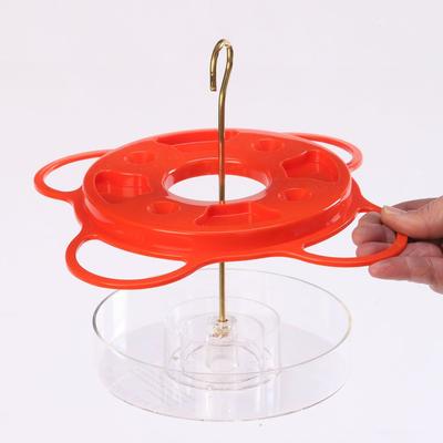 Show full view: Birds Choice Oriole-Fest Feeder with Weather guard, Orange, 12-oz slide 5 of 9