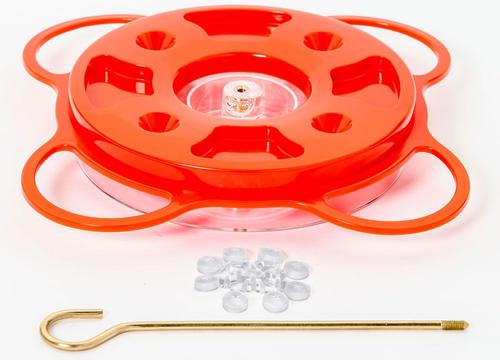 Show full view: Birds Choice Oriole-Fest Feeder with Weather guard, Orange, 12-oz slide 6 of 9