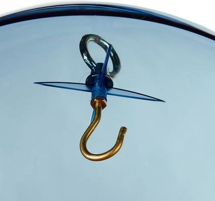 Show full view: Birds Choice Protective Dome Cover for Hanging Bird Feeders, Blue Dome, 10-in slide 5 of 7