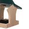 Show in main carousel: Birds Choice Recycled Plastic Hanging Hopper 2-Sided Bird Feeder, Taupe/Green, Small, 8.75-in slide 3 of 11