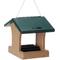 Show in main carousel: Birds Choice Recycled Plastic Hanging Hopper 2-Sided Bird Feeder, Taupe/Green, Small, 8.75-in slide 4 of 11