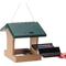 Show in main carousel: Birds Choice Recycled Plastic Hanging Hopper 2-Sided Bird Feeder, Taupe/Green, Small, 8.75-in slide 7 of 11