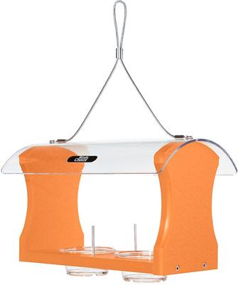 Show full view: Birds Choice Nectar & Jelly Oriole Bird Feeder, Orange, 2 cups slide 2 of 8