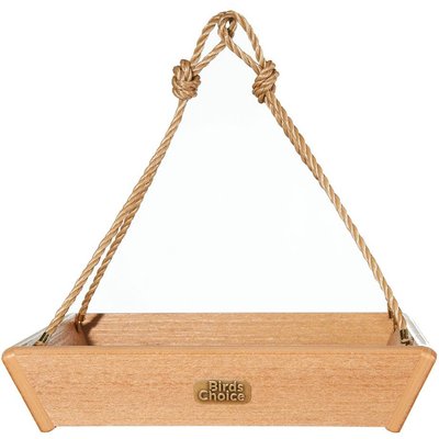 Birds Choice Birds Choice Spruce Creek Collection Hanging Tray Bird Feeder, Medium