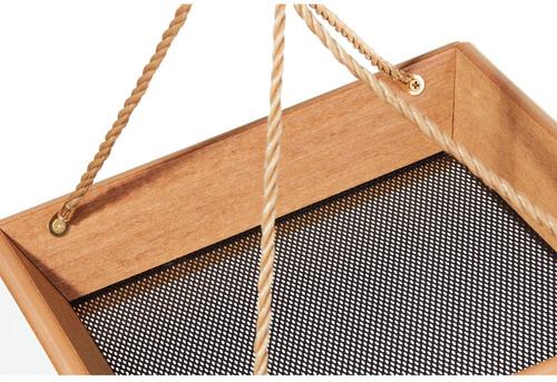 Show full view: Birds Choice Spruce Creek Collection Hanging Tray Bird Feeder, Medium slide 3 of 10