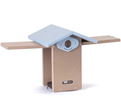 Show full view: Birds Choice Ultimate Bluebird House, Taupe & Blue, Medium slide 3 of 10