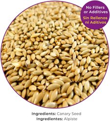 Birds LOVE Alpiste Canary Seed Non-GMO Double Cleaned Bird Food, 5-lb bag slide 2 of 5