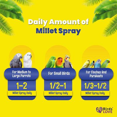 Show full view: Birds LOVE Economy Millet Sun Dried Bird Food, 7-oz bag slide 7 of 11