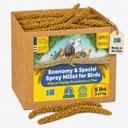 Birds LOVE Economy & Thin Special Spray Millet Bird Treats, 5-lb box