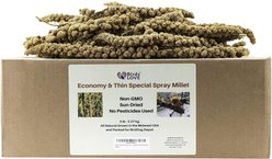 Birds LOVE Economy & Thin Special Spray Millet Bird Treats, 5-lb box