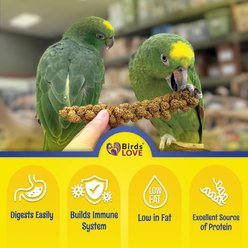 Birds LOVE Economy & Thin Special Spray Millet Bird Treats, 5-lb box slide 2 of 6