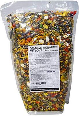 Show full view: Birds LOVE Natural Garden Blend Large Parrot Bird Food, 6-lb bag slide 2 of 7