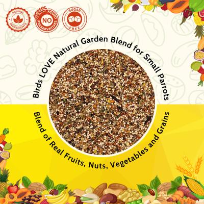 Show full view: Birds LOVE Natural Garden Blend Small Bird Food, 2-lb bag slide 2 of 7