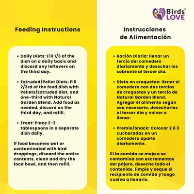 Show full view: Birds LOVE Natural Garden Blend Small Bird Food, 2-lb bag slide 5 of 7