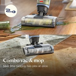 BissellCrossWaveEdge Steam Mop Steam Cleaner slide 2 of 8