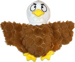 Bite Force Built with Kevlar Tough Plush Eagle Dog Toy, Brown