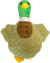 Bite Force Built with Kevlar Tough Plush Mallard Dog Toy, Multicolor