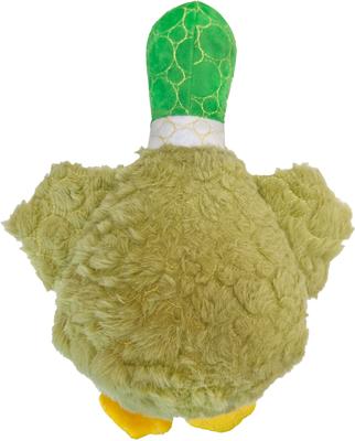 Show full view: Bite Force Built with Kevlar Tough Plush Mallard Dog Toy, Multicolor slide 2 of 4