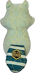 Bite Force Built with Kevlar Tough Plush Racoon Dog Toy, Grey slide 2 of 4