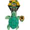 Show in main carousel: Bite Force Built with Kevlar Tough Plush Turtle Dog Toy, Green slide 3 of 4