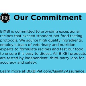 BIXBI Liberty Beef Recipe Freeze-Dried Dog Topper & Treat, 4.5-oz bag