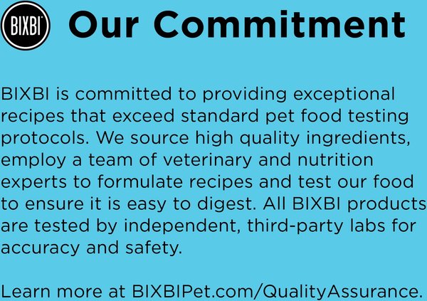 BIXBI Liberty Chicken Recipe Freeze-Dried Dog Food