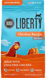 BIXBI Liberty Chicken Recipe Grain-Free Dry Cat Food, 10-lb bag
