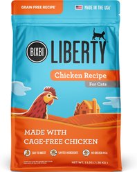 BIXBI Liberty Chicken Recipe Grain-Free Dry Cat Food, 3-lb bag