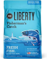 BIXBI Liberty Fisherman's Catch Grain-Free Dry Dog Food, 4-lb bag