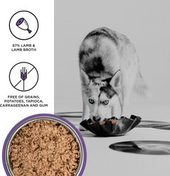 BIXBI Liberty Limited Ingredient Lamb Recipe Canned Dog Food, 12.5-oz can, case of 12 slide 2 of 6