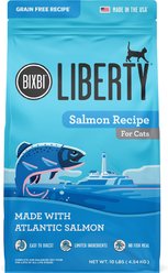 BIXBI Liberty Salmon Recipe Grain-Free Dry Cat Food, 10-lb bag