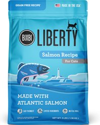 BIXBI Liberty Salmon Recipe Grain-Free Dry Cat Food, 3-lb bag