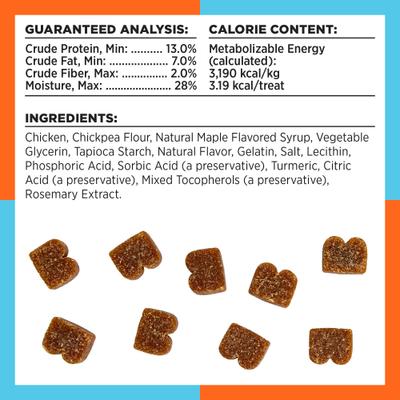 Show full view: BIXBI Liberty Trainers Chicken Flavor Grain-Free Dog Treats, 6-oz bag slide 8 of 9