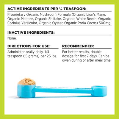 Show full view: BIXBI Organic Pet Superfood Digestion Daily Dog & Cat Supplement, 2.12-oz jar slide 6 of 8