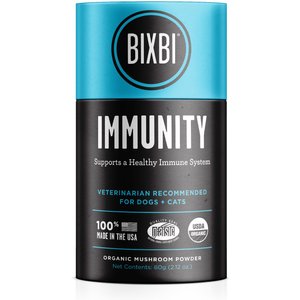 BIXBI Organic Pet Superfood Immunity Daily Dog & Cat Supplement, 2.12-oz jar
