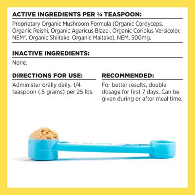 Show full view: BIXBI Organic Pet Superfood Joints Daily Dog & Cat Supplement, 2.12-oz jar slide 6 of 9