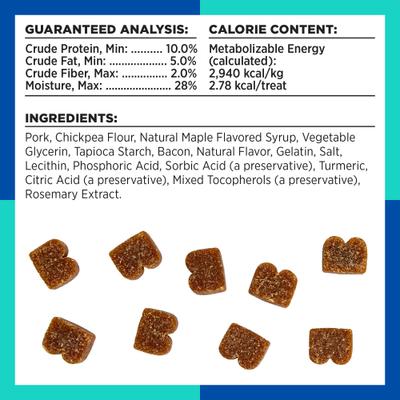 Show full view: BIXBI Pocket Trainers Bacon Flavor Grain-Free Dog Treats, 6-oz bag slide 7 of 9