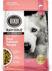 BIXBI Protein Blend Grain-Free Salmon Dry Dog Food, 3.5-lb bag