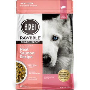 BIXBI Protein Blend Grain-Free Salmon Dry Dog Food, 3.5-lb bag