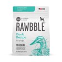 BIXBI Rawbble Duck Recipe Grain-Free Freeze-Dried Dog Food, 12-oz bag