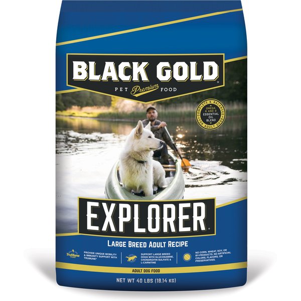 Black Gold Explorer Large Breed Adult Recipe Dry Dog Food, 40-lb bag