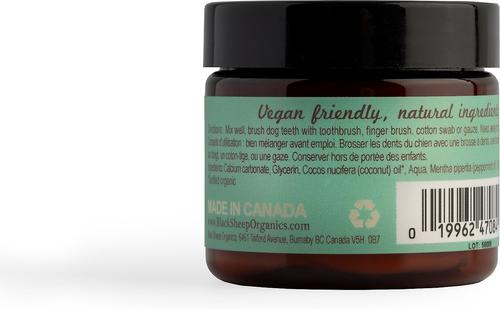 Show full view: Black Sheep Organics Peppermint Flavor Dog Toothpaste, 2-oz jar slide 3 of 4