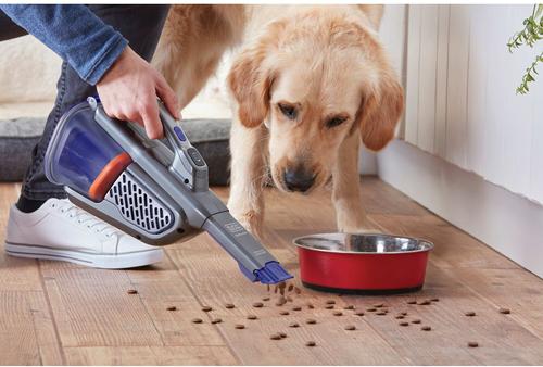 Show full view: Black+Decker Dustbuster Furbuster AdvancedClean+ Pet Cordless Hand Vacuum Cleaner slide 4 of 7