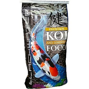 Blackwater Premium Koi and Goldfish Food Max Growth Medium Pellet Fish Food, 40-lb bag