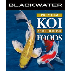 Blackwater Premium Koi and Goldfish Food Max Growth Small Pellet Fish Food, 5-lb bag