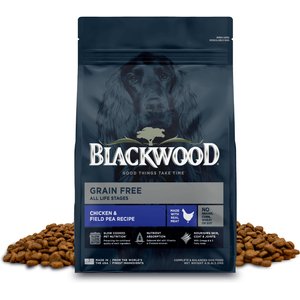 Blackwood Adult Grain-Free Chicken & Field Pea Recipe Dry Dog Food, 4.5-lb bag