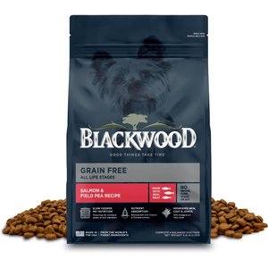 Blackwood Adult Grain-Free Salmon & Field Pea Recipe Dry Dog Food, 4.5-lb bag